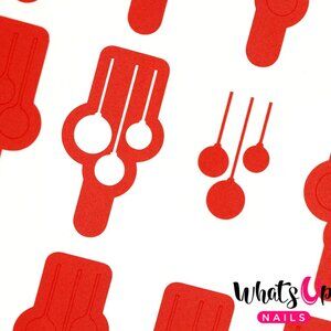 Whats Up Nails - Festive Globes Stencils